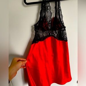 Vs satin babydoll